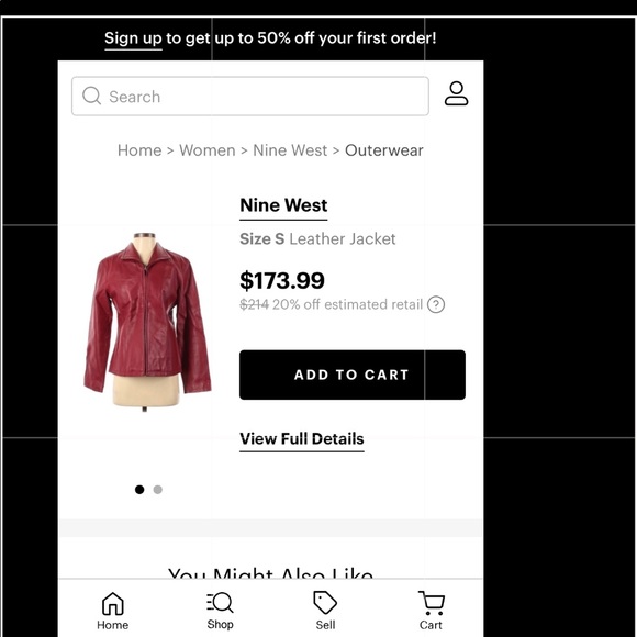 Nene West leather jacket - Picture 6 of 6